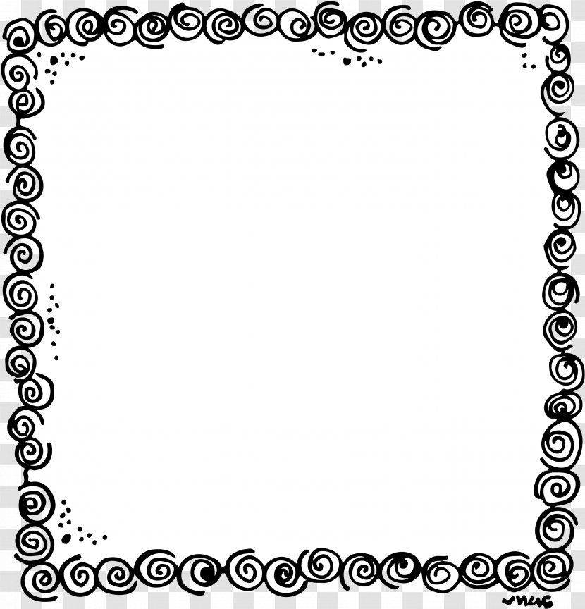 Clip Art Borders And Frames Image Illustration Black White - Text - Border Box Transparent PNG