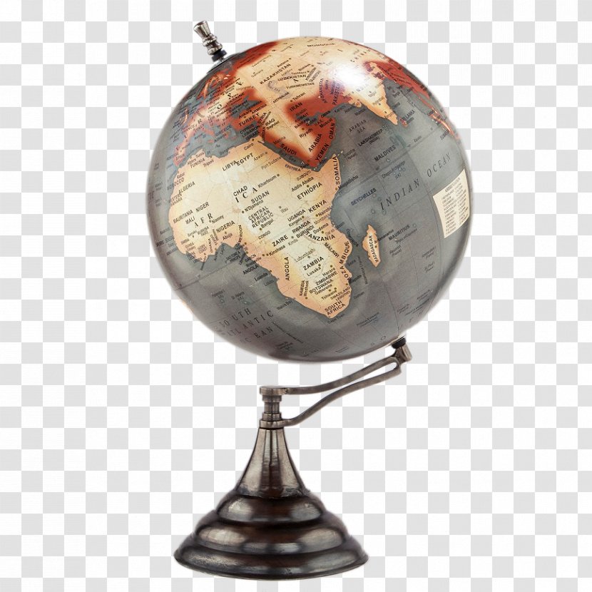 Globe Old World Map Earth Transparent PNG