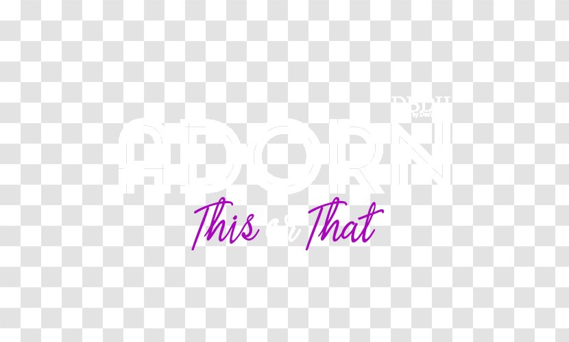 Logo Brand Font Line Pink M - Violet - Magenta Transparent PNG