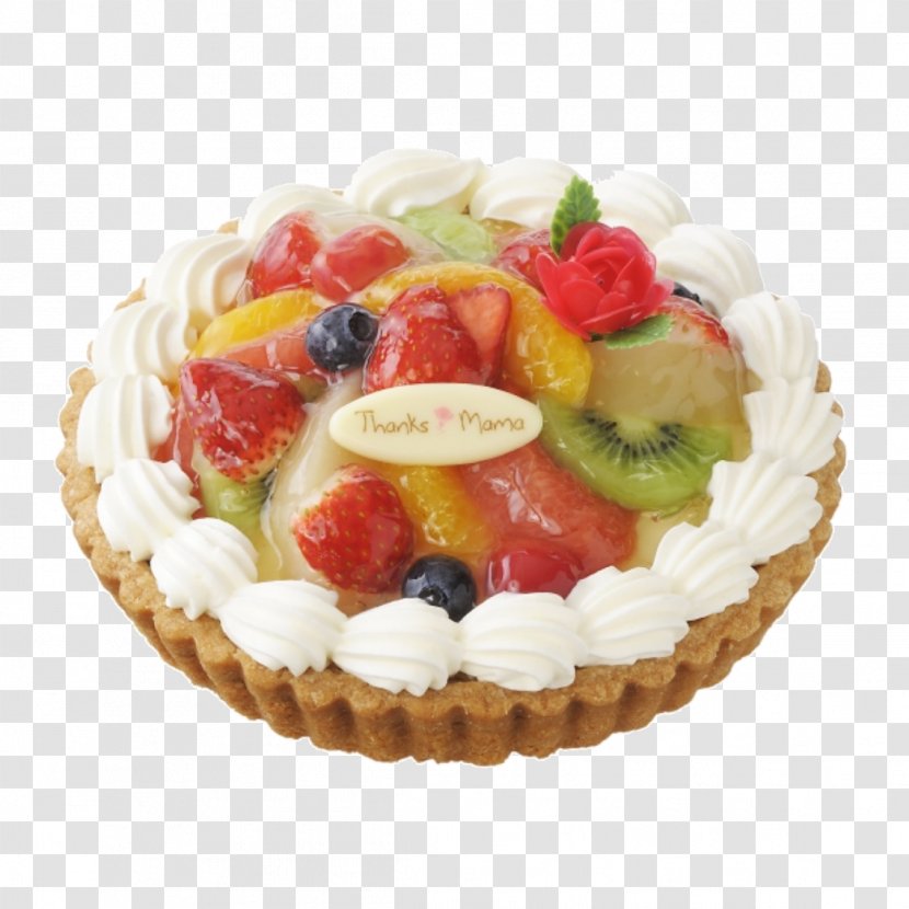 Strawberry Pie Cream Tart Fruitcake Torte - Garnish - Cake Transparent PNG
