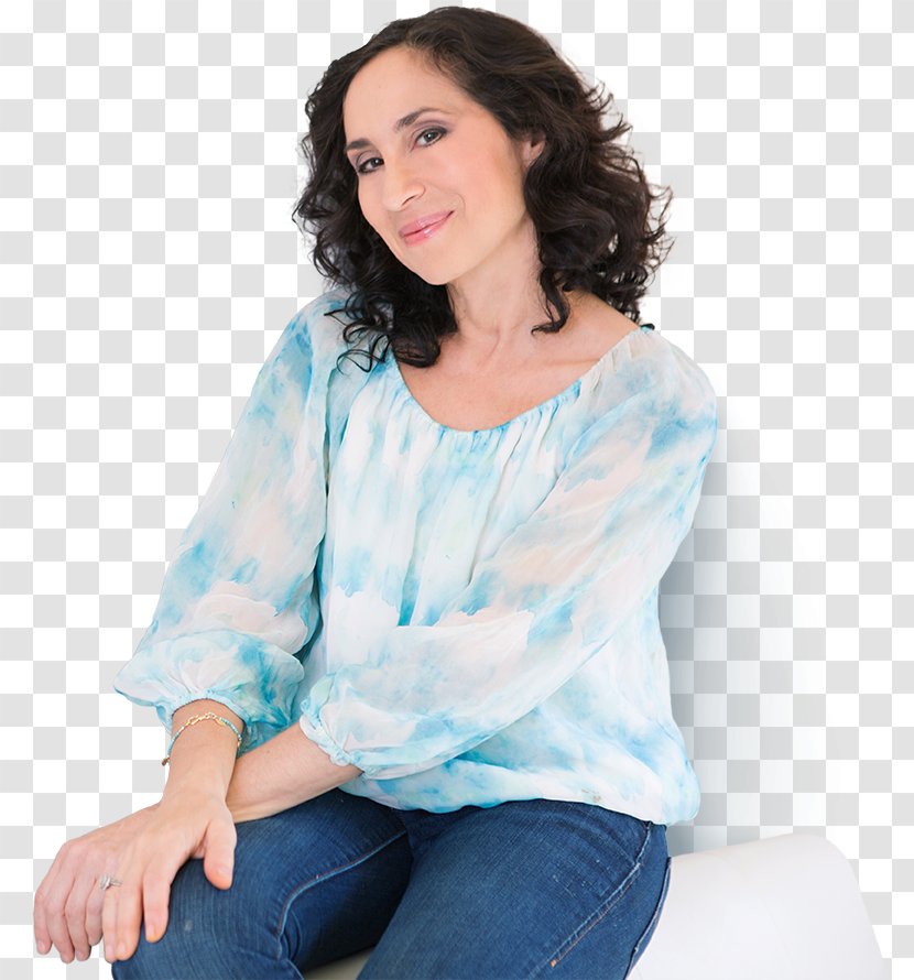 Karen Salmansohn Long-sleeved T-shirt Blouse How To Be Happy, Dammit: A Cynic's Guide Spiritual Happiness - Sitting Transparent PNG