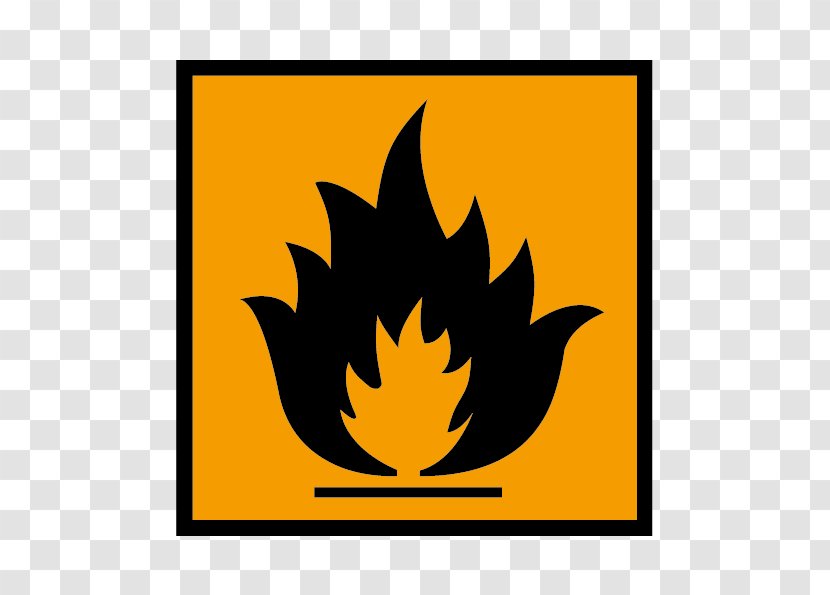 Combustibility And Flammability Substance Theory Safety Symbol Sign - Rectangle Transparent PNG