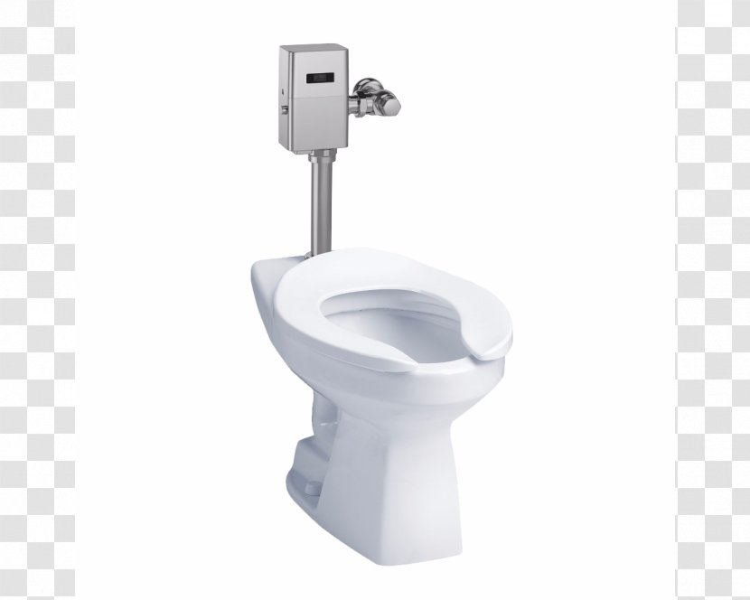 Flushometer Flush Toilet Toto Ltd. Bathroom Transparent PNG