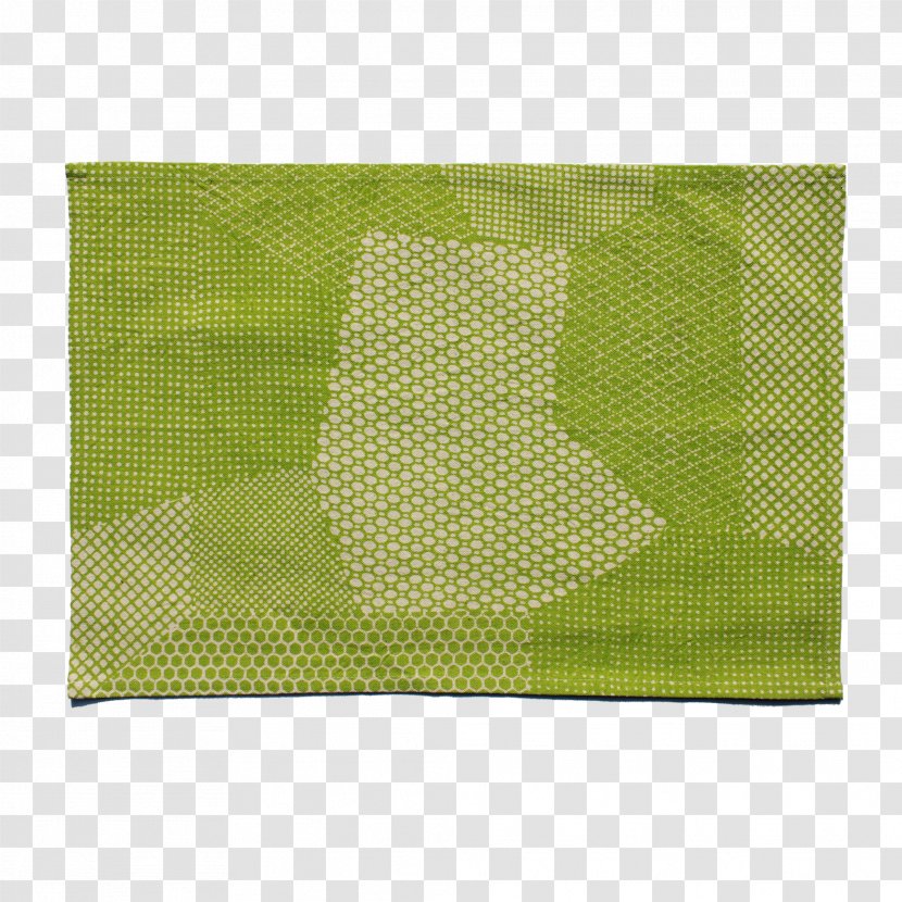Textile Place Mats Linens Rectangle Green - Material - Matting Transparent PNG