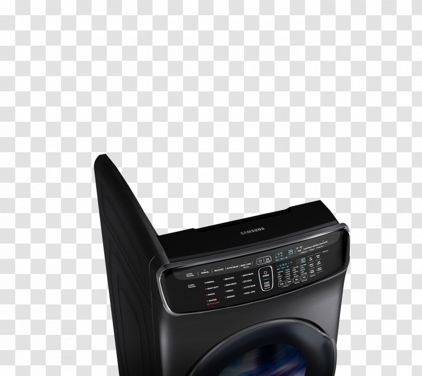 Clothes Dryer Washing Machines Electronics Samsung Loader - Front Transparent PNG