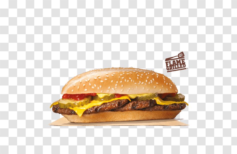 Cheeseburger Whopper Hamburger Chicken Sandwich Chophouse Restaurant - Junk Food - Burger King Transparent PNG