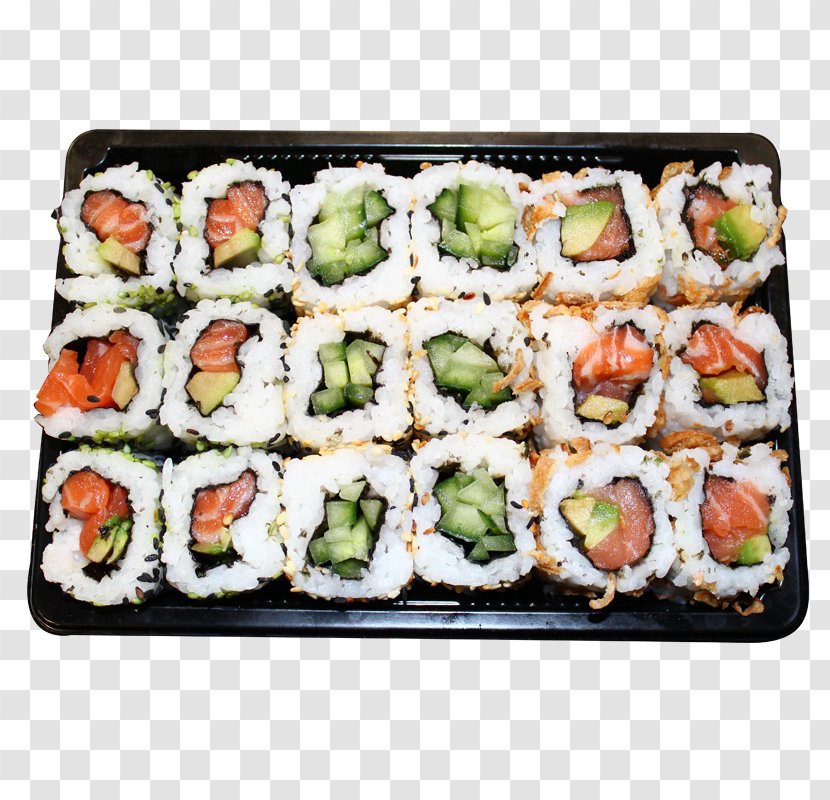 California Roll Gimbap Sashimi Sushi 07030 - Comfort Food Transparent PNG