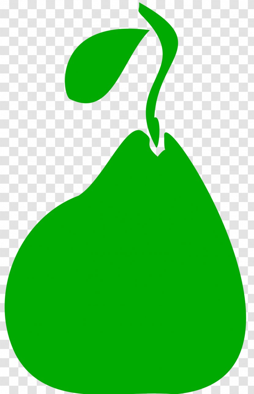 Pear Clip Art - Green Transparent PNG