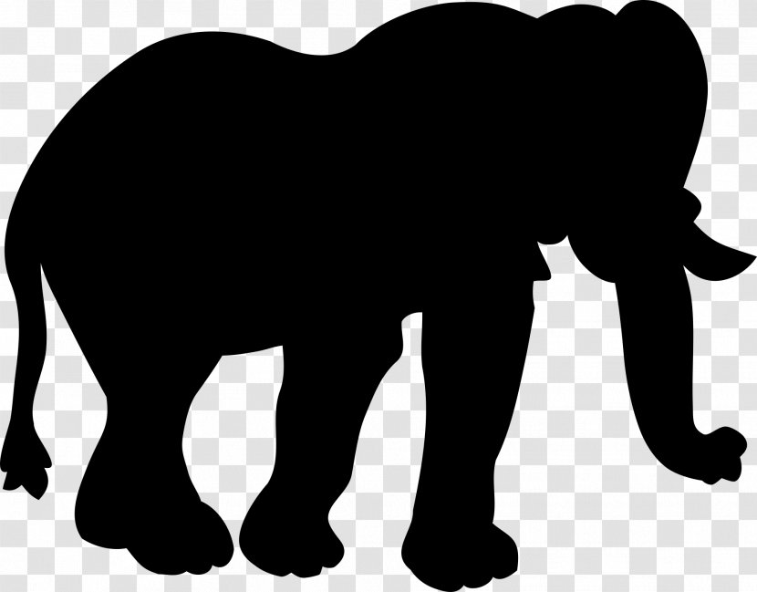 Indian Elephant African Clip Art - Organism - Vertebrate Transparent PNG