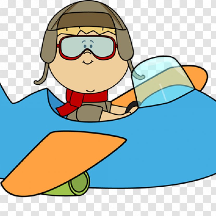 Flight Airplane Clip Art Cartoon Image - Boy Transparent PNG