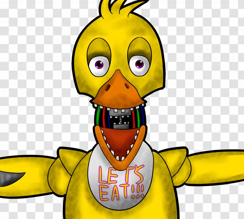 Duck Five Nights At Freddy's 2 Freddy's: Sister Location Drawing Animatronics - Freddy S Transparent PNG
