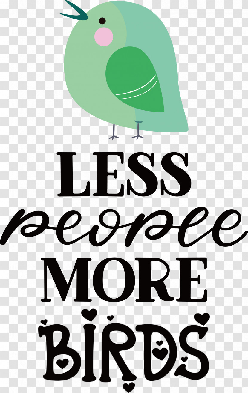 Less People More Birds Birds Transparent PNG