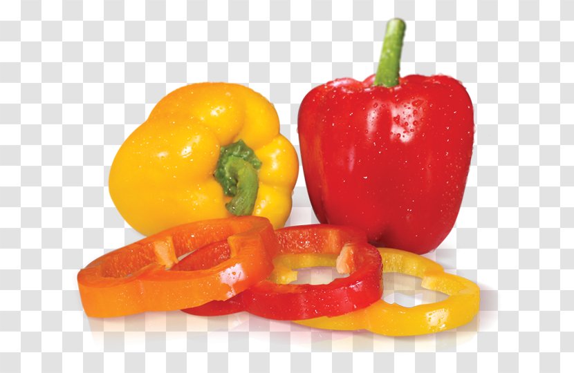Bell Pepper Chili Vegetarian Cuisine Food Peperoncino - Natural Foods - Fresh Fruits Transparent PNG