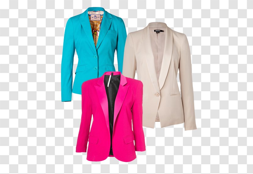 Blazer Clothing Jacket Formal Wear Outerwear - Cream Transparent PNG