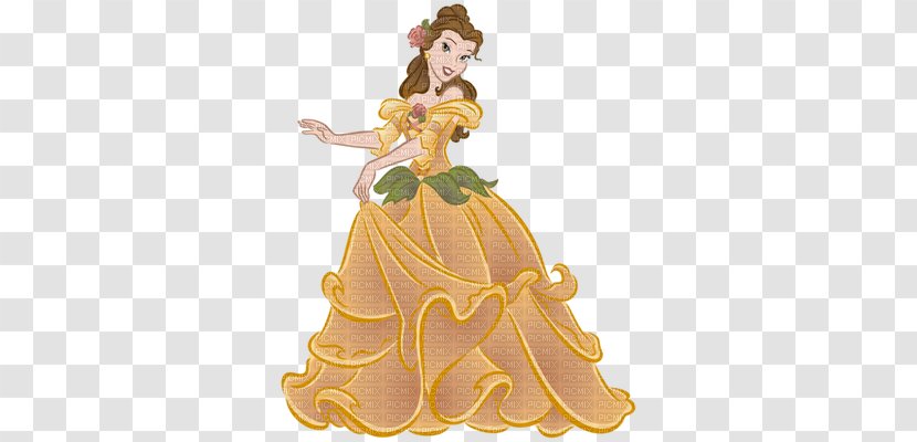 Belle Tiana Disney Princess Ariel The Walt Company - Beauty And Beast Transparent PNG