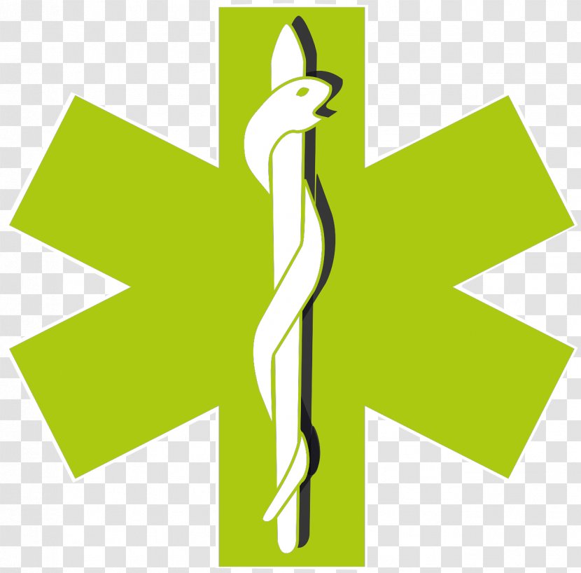 Star Of Life Emergency Medical Services Paramedic Clip Art - Ambulance - Symbol Transparent PNG