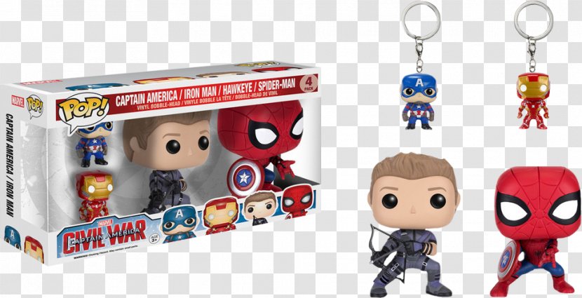 Spider-Man Captain America Crossbones Clint Barton Funko - Iron Spider Man Transparent PNG