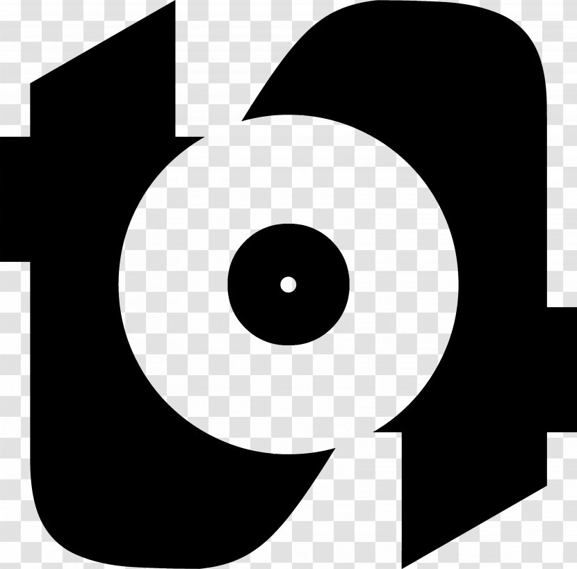 Phonograph Record Brand Label Logo - Monochrome Photography - Sub Pop Transparent PNG