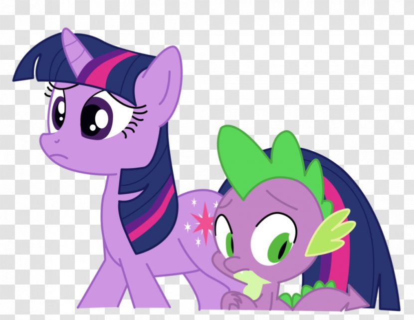 My Little Pony Spike Twilight Sparkle The Saga - Cartoon Transparent PNG