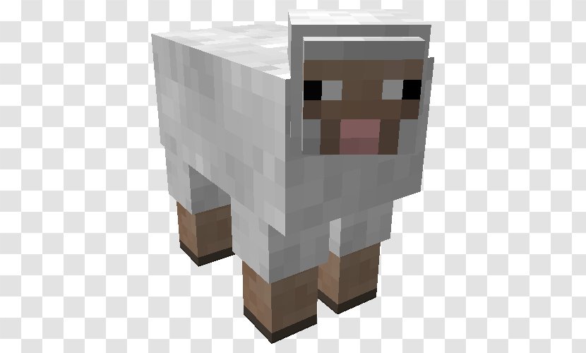 Minecraft Sheep Shearing Wool Survival - Forge Transparent PNG