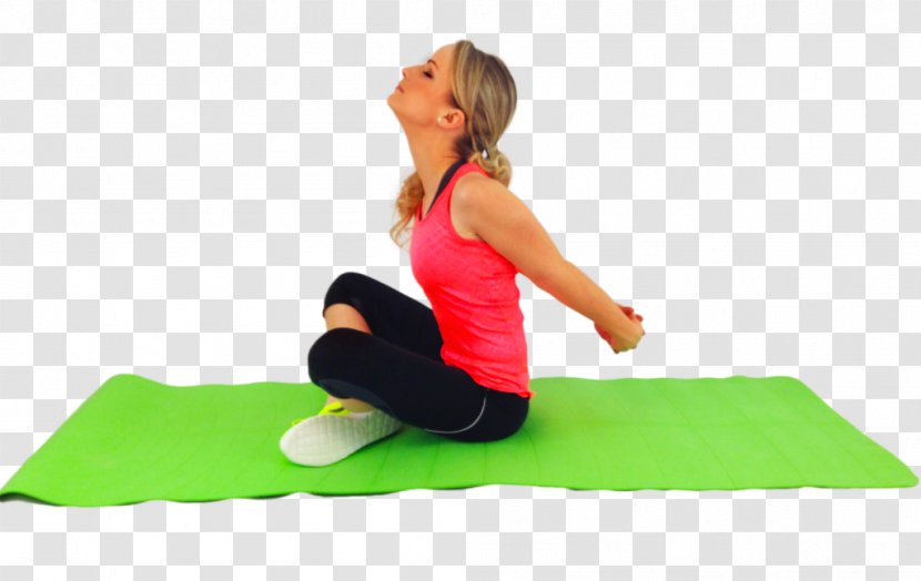 Stretching Pilates Exercise Mat Personal Trainer - Heart - Silhouette Transparent PNG