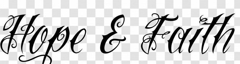 Tattoo Hope Symbol Faith Ambigram Transparent PNG