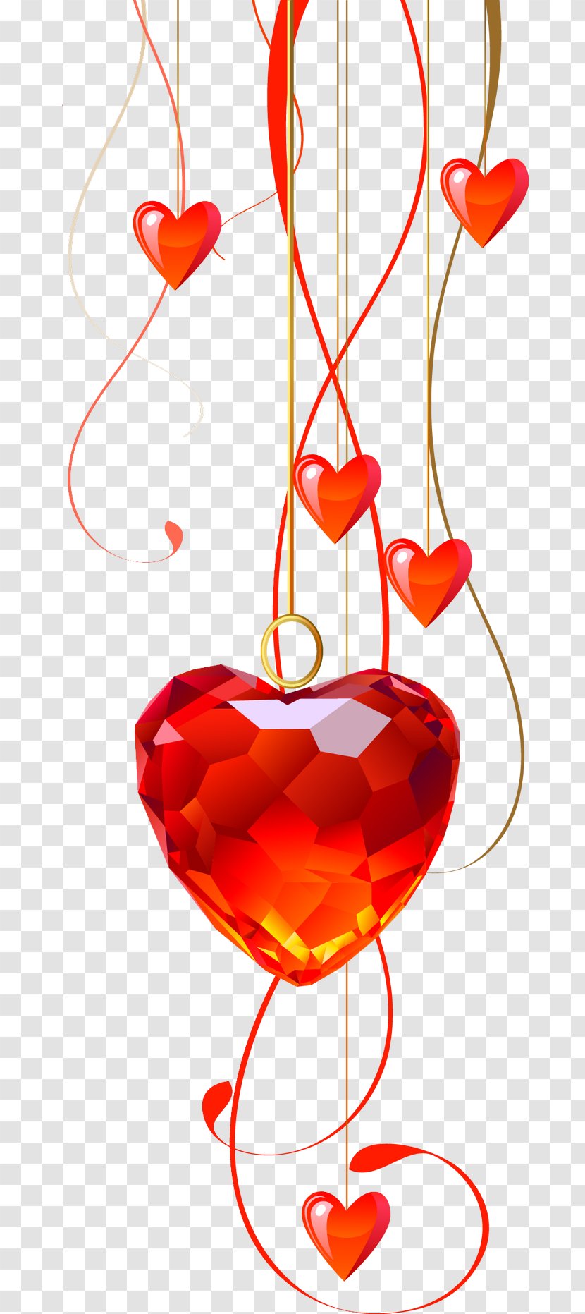 Painting Heart Clip Art - Watercolor - Valentine Transparent PNG