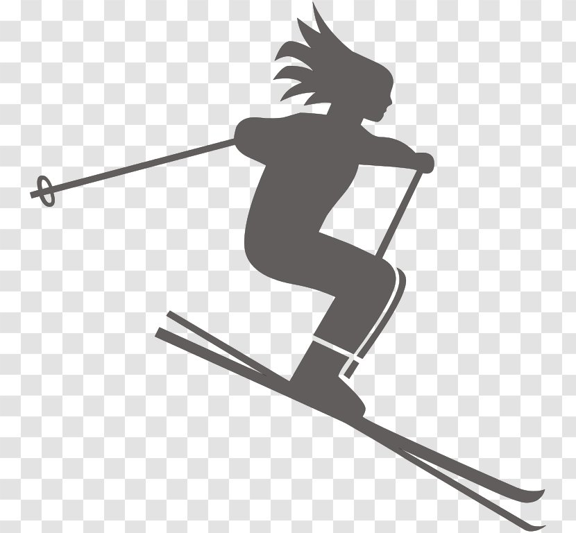 Alpine Skiing Cross-country Downhill - Hand Transparent PNG