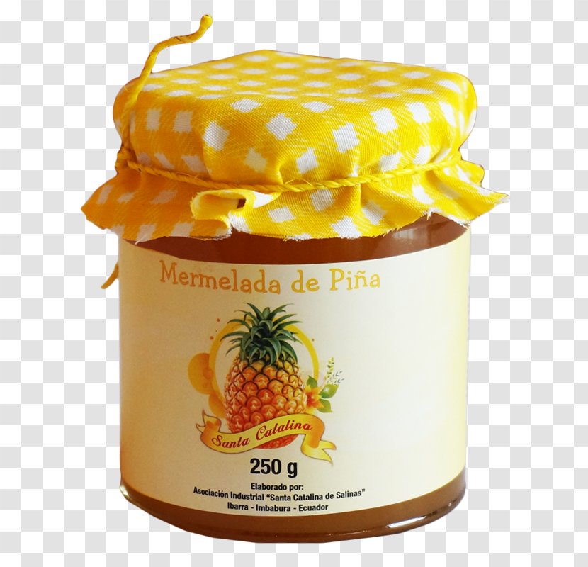 Pineapple Marmalade Gelatin Dessert Vegetarian Cuisine Food - Recipe Transparent PNG