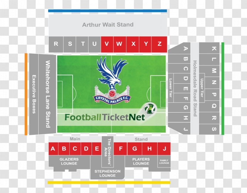 Crystal Palace F.C. Selhurst Park The Ticket West Bromwich Albion - Football Transparent PNG