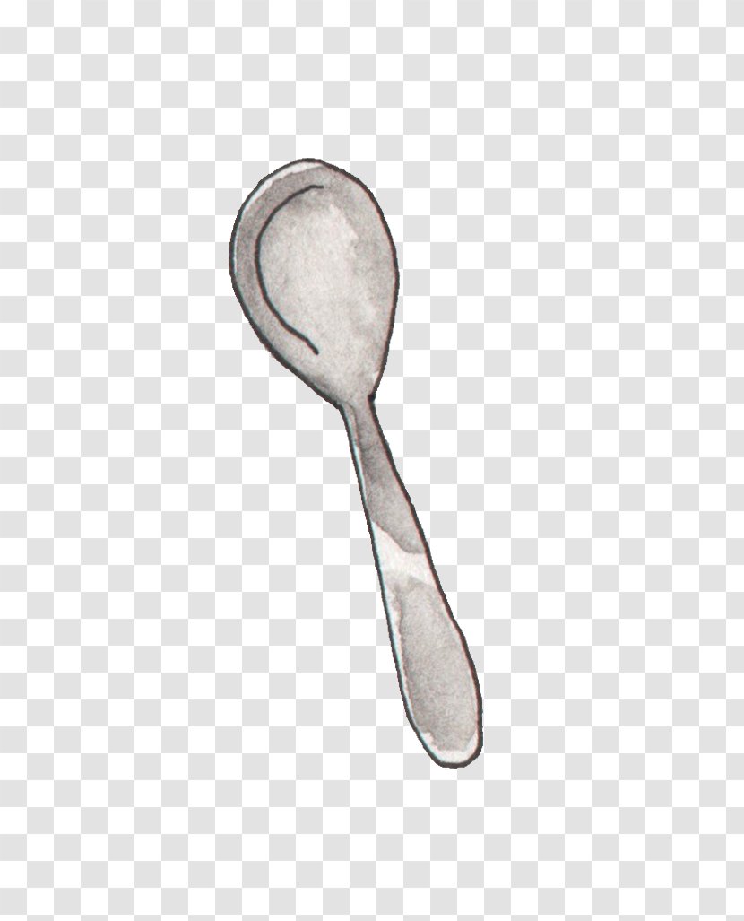 Spoon Painting Drawing - Kitchen - Cute Cartoon Of A Transparent PNG