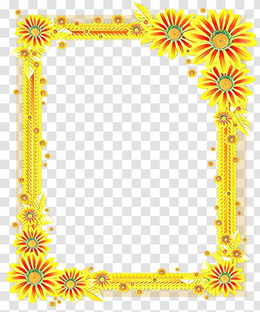 Background Flowers Frame - Tree - Picture Meter Transparent PNG