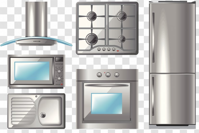Kitchen Home Appliance Exhaust Hood Illustration - Washing Machine - Appliances Collection Transparent PNG