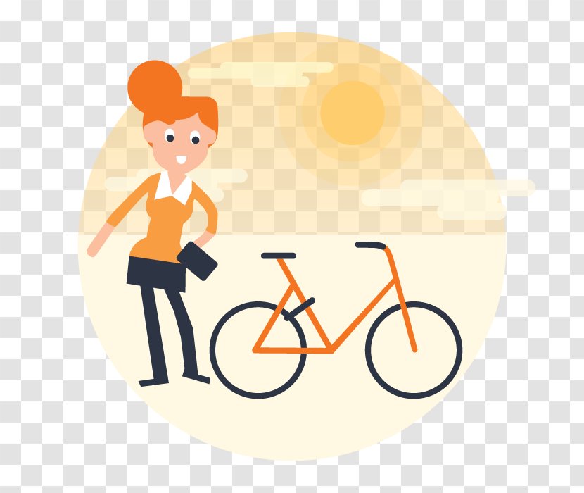 Bicycle Sharing System Bike Rental Cycling Clip Art - Cartoon Transparent PNG