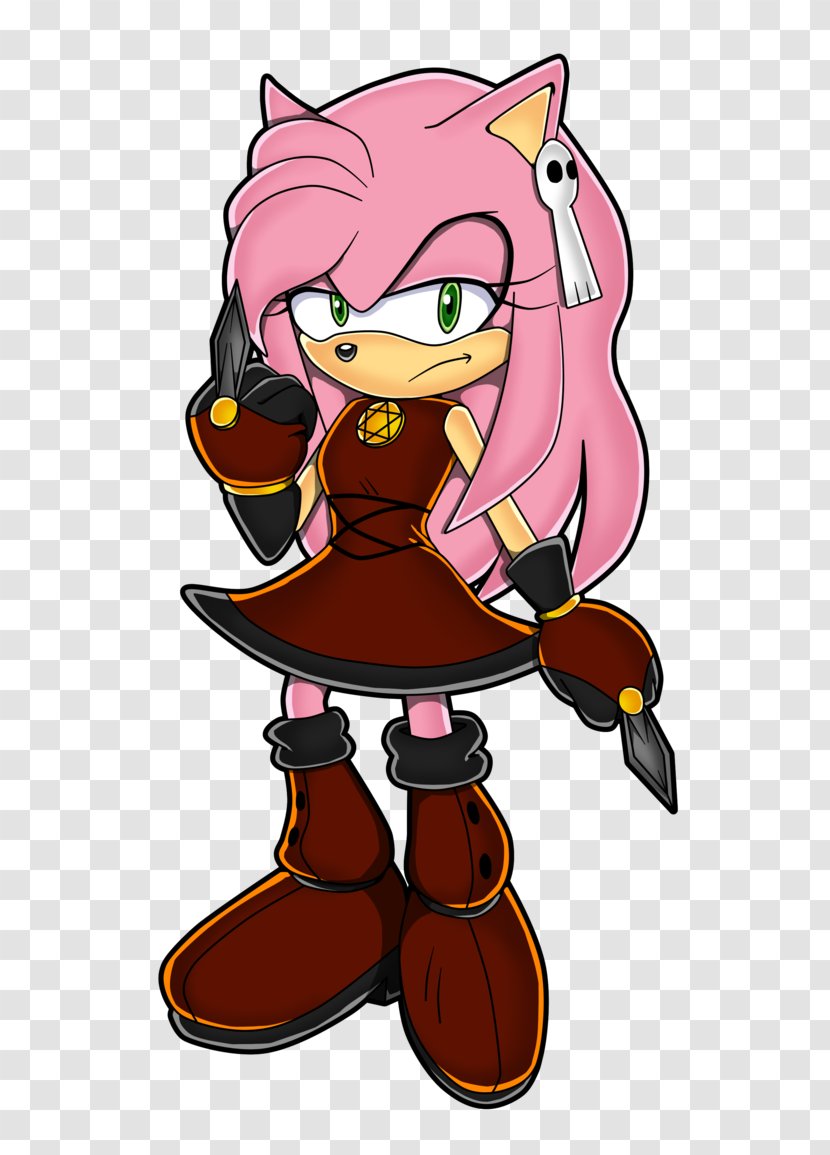 Amy Rose Sonic & Knuckles The Hedgehog Creepypasta Character - Mythical Creature Transparent PNG