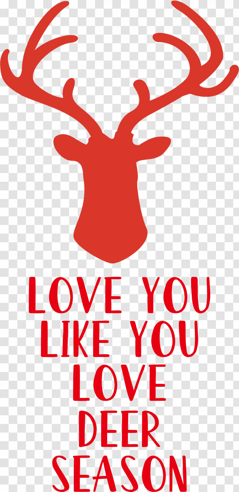 Love Deer Season Transparent PNG