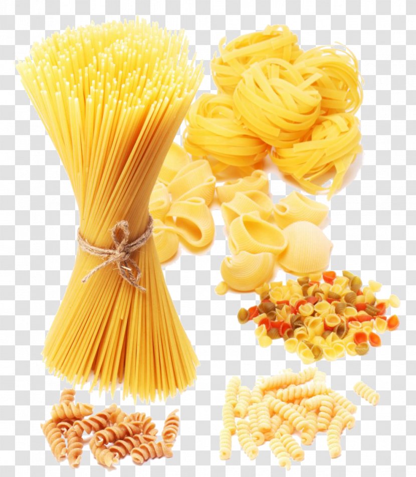 Pasta Italian Cuisine Macaroni Spaghetti Ingredient - Wheat Transparent PNG