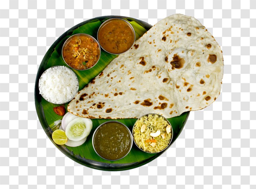 Indian Cuisine Roti Paratha Maharashtrian Naan - Jolada Rotti - Food Transparent PNG