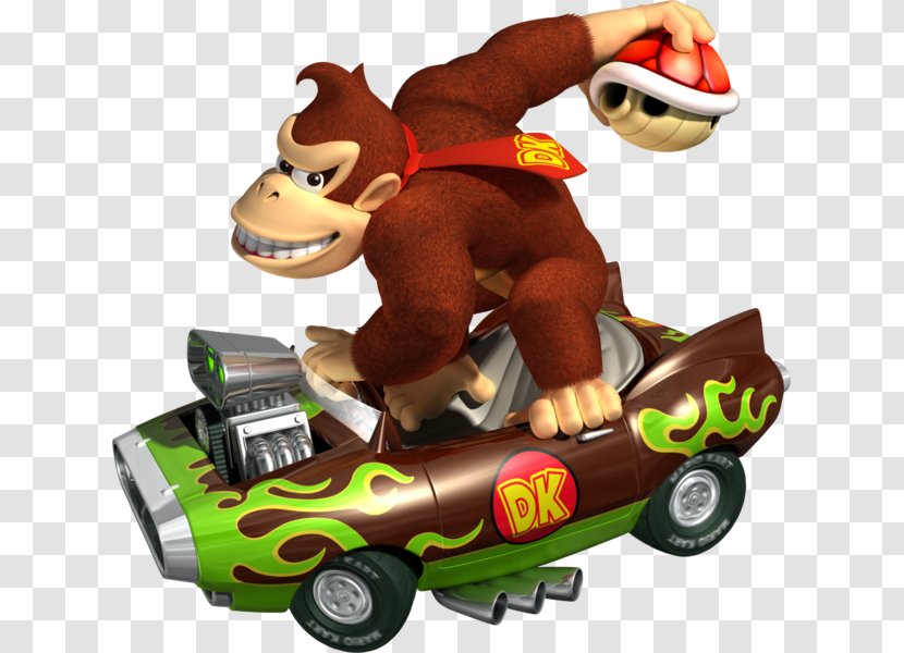 Donkey Kong Mario Kart Wii Super Bros. 8 - Figurine Transparent PNG