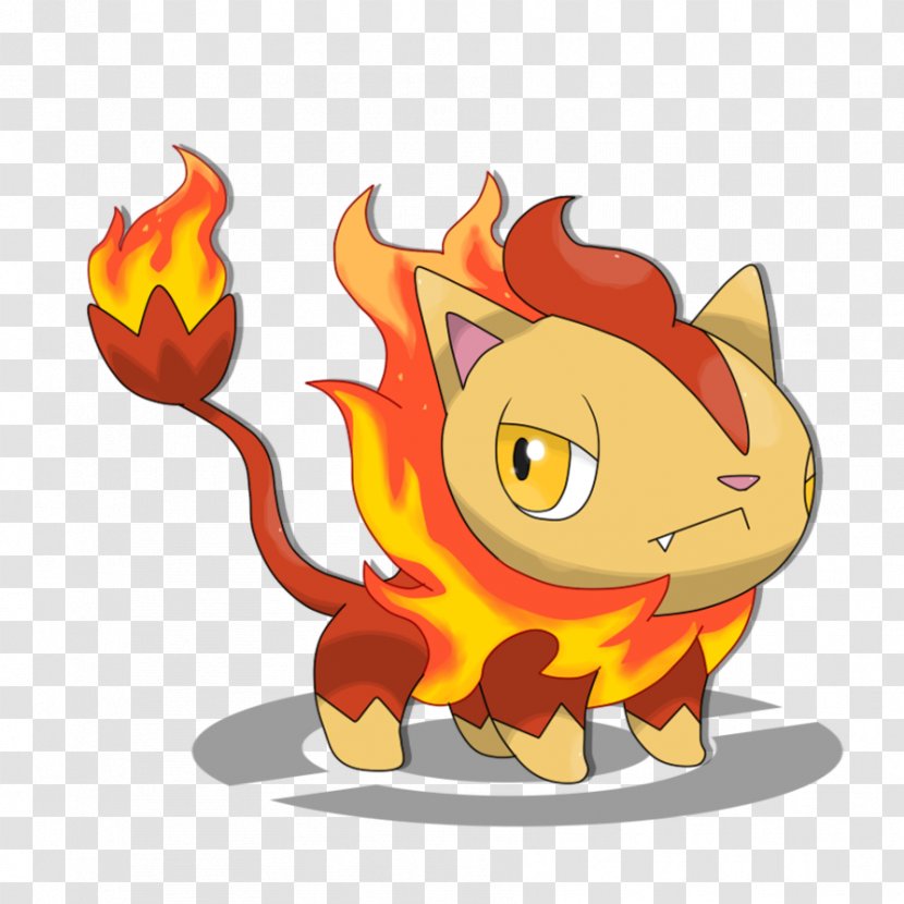 Cat Pokémon GO Fire Battle Revolution Pikachu - Pokemon Transparent PNG