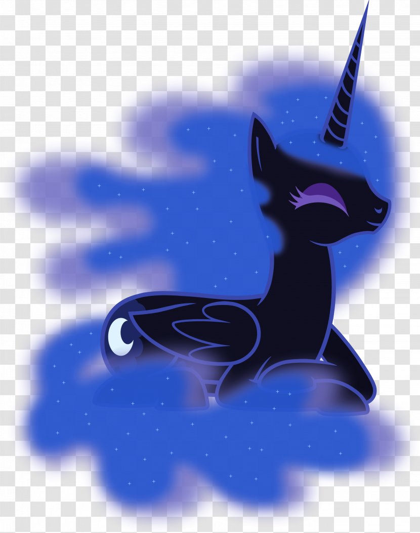 Princess Luna Moon Cat Pony Transparent PNG