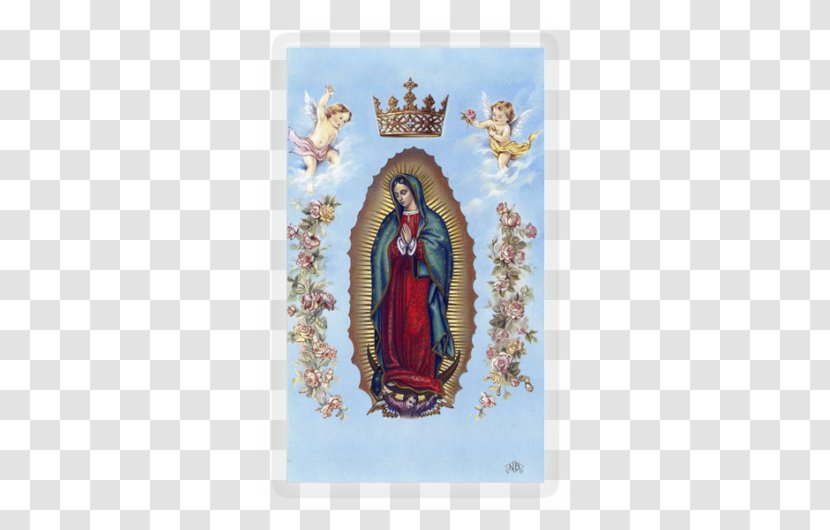 Basilica Of Our Lady Guadalupe Prayer Catholic Holy Card - Mary Transparent PNG