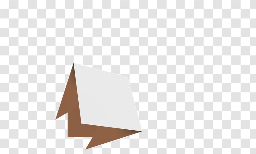 Line Triangle - Brown - By Laying Hens Transparent PNG