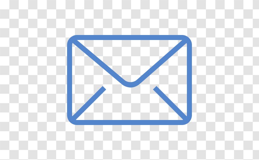 Email Logo Business - Blue Transparent PNG