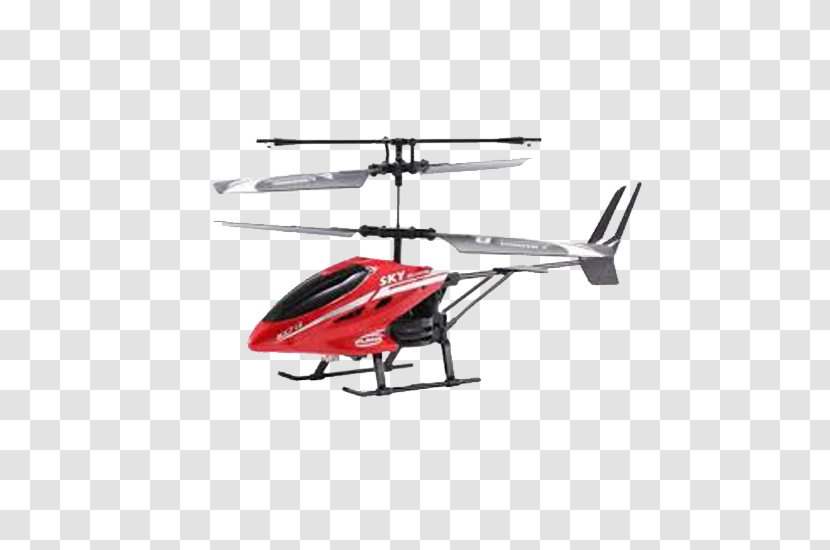 Helicopter Rotor Radio-controlled Airplane Radio Control - Mode Of Transport - Radiocontrolled Transparent PNG