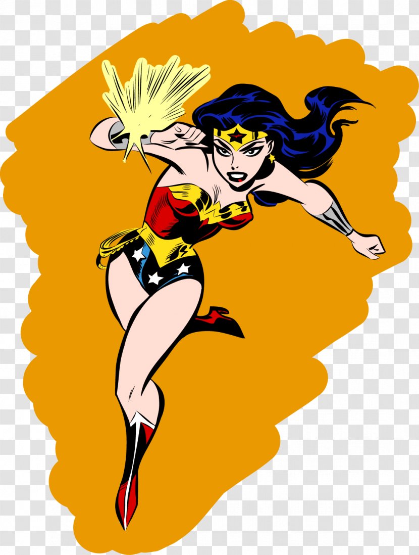 Diana Prince Art Superhero Comics Female - Wonder Woman Transparent PNG