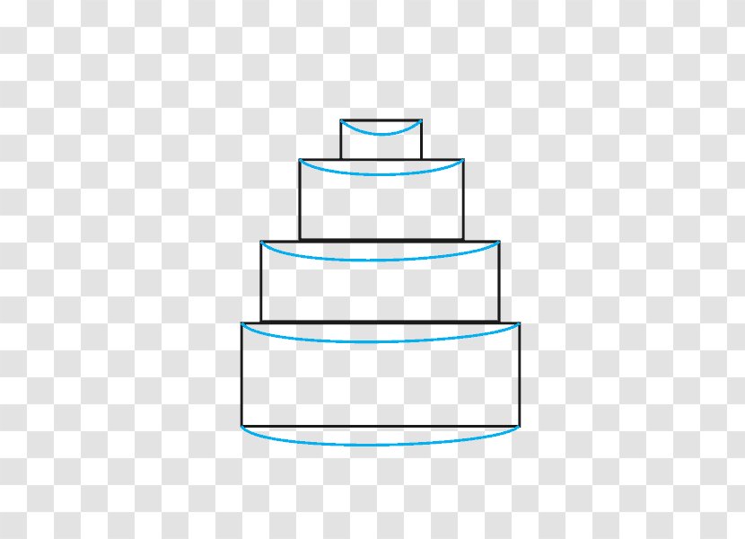 Birthday Cake Drawing Sketch - Diagram Transparent PNG