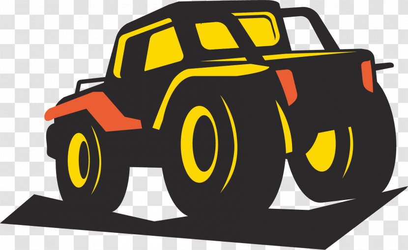 Car Tire Jeep Logo - Cartoon Big Transparent PNG