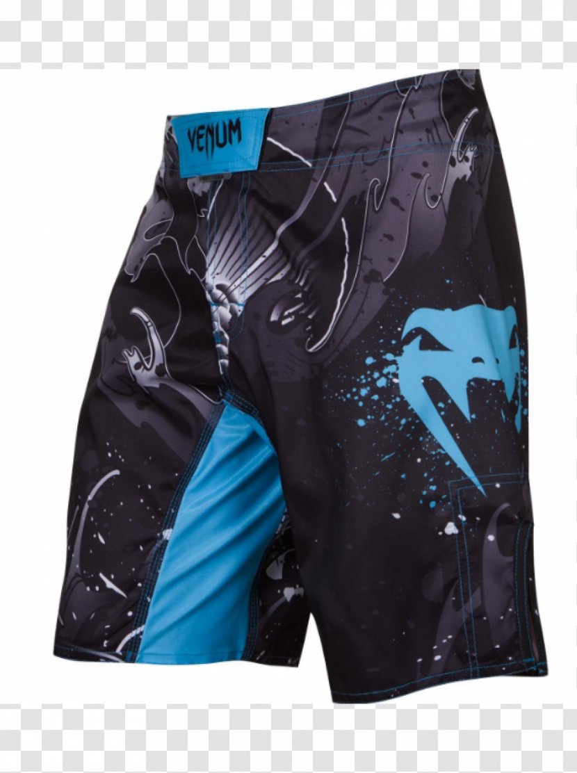 Venum Mixed Martial Arts Boxing Shorts - Rash Guard Transparent PNG