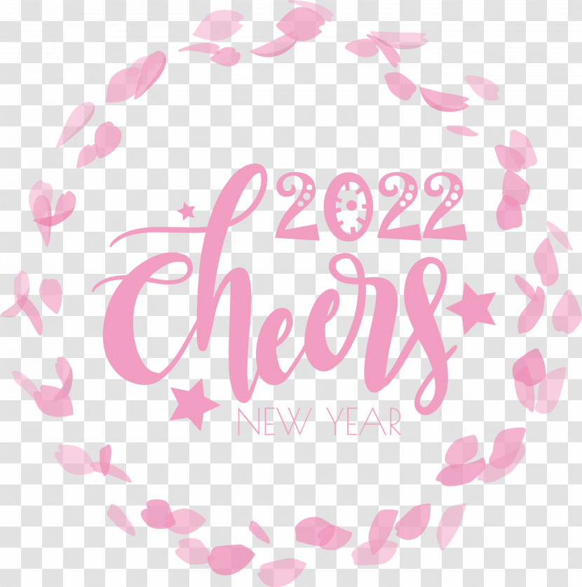 2022 Cheers 2022 Happy New Year Happy 2022 New Year Transparent PNG